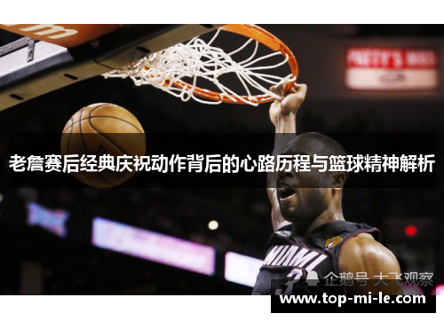 老詹赛后经典庆祝动作背后的心路历程与篮球精神解析