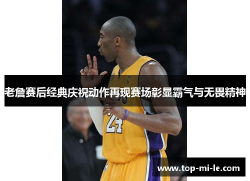 老詹赛后经典庆祝动作再现赛场彰显霸气与无畏精神