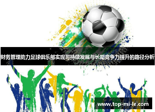 财务管理助力足球俱乐部实现可持续发展与长期竞争力提升的路径分析